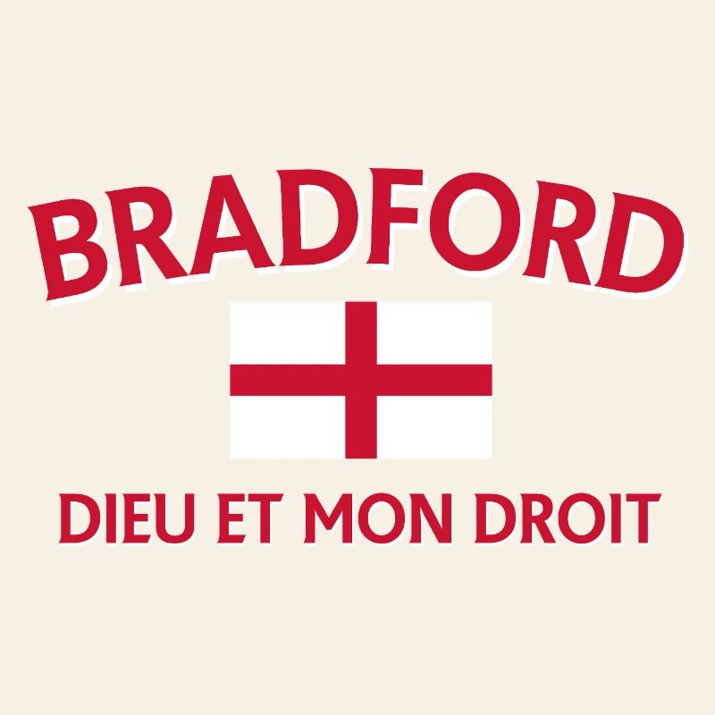 Drapeau de Bradford avec devise