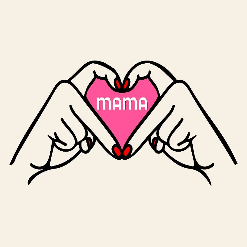 Muttertag Liebe Mama Handzeichen