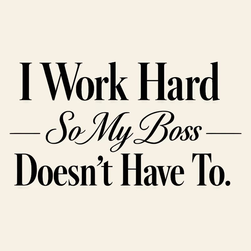 I work hard so my Chef doesn't have to