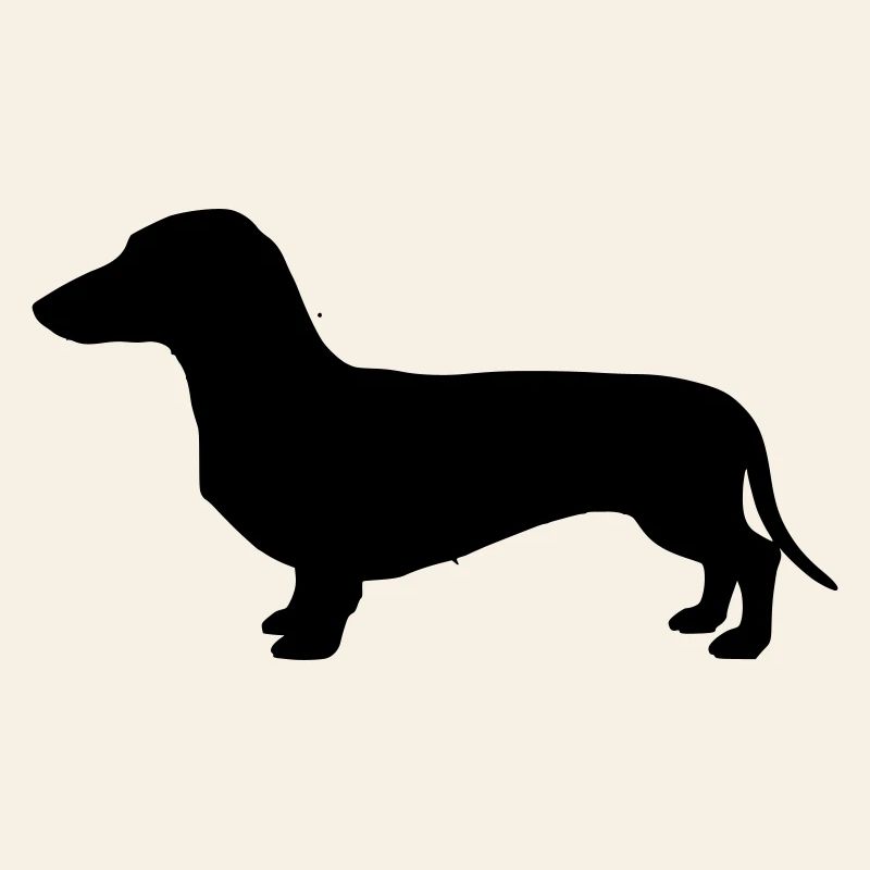 Dackel Teckel Silhouette