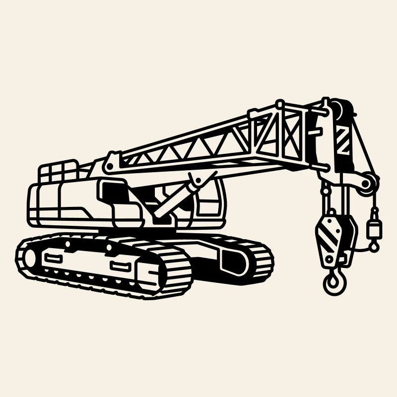 Machine à grue
