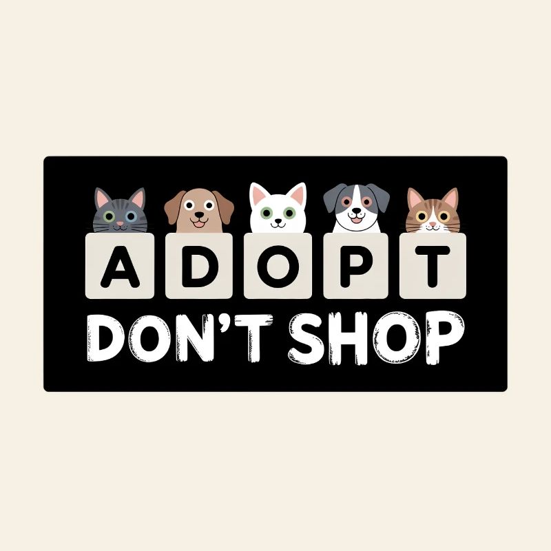 Adopt Don't Shop – Animals on Dice, Shelter
