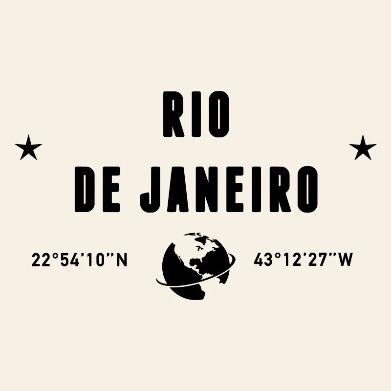 Rio De Janeiro Coordinates Earth