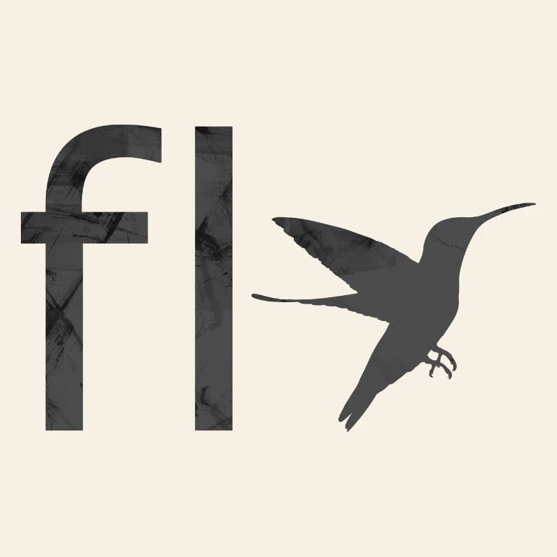Clever typography design! Vogel Deisgn