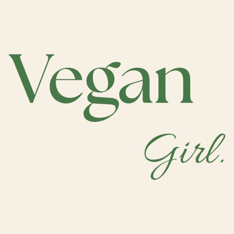 Fille Vegan.