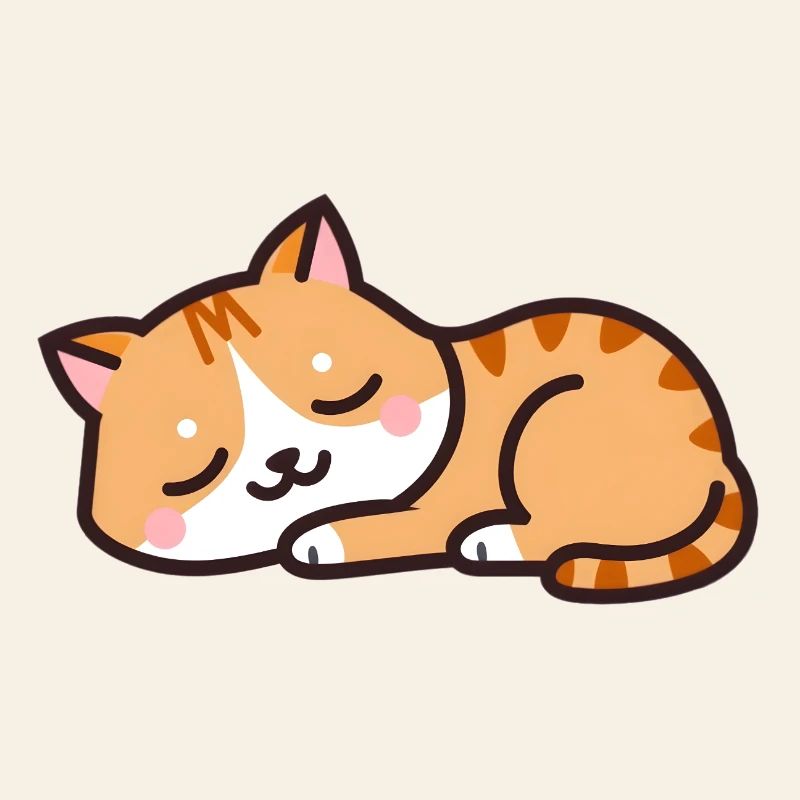 sleeping cat