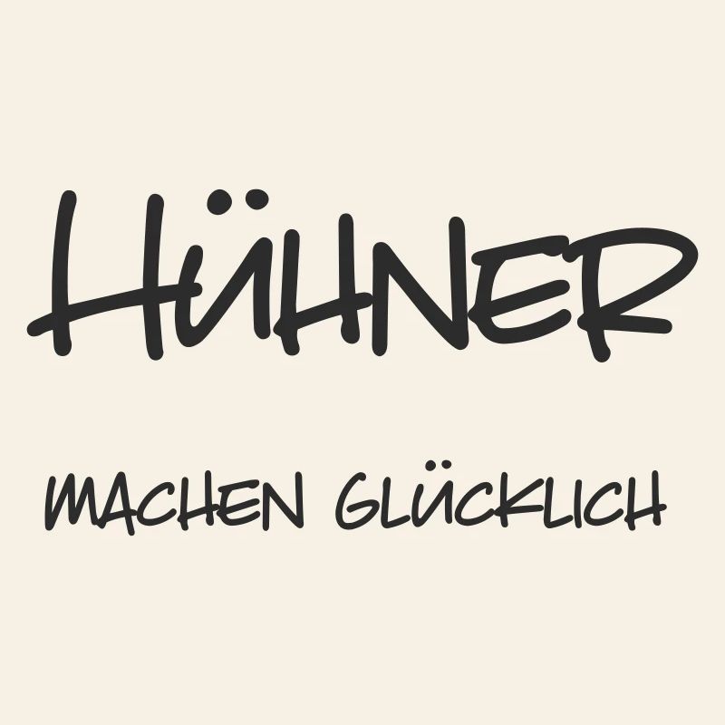 Hühner machen glücklich