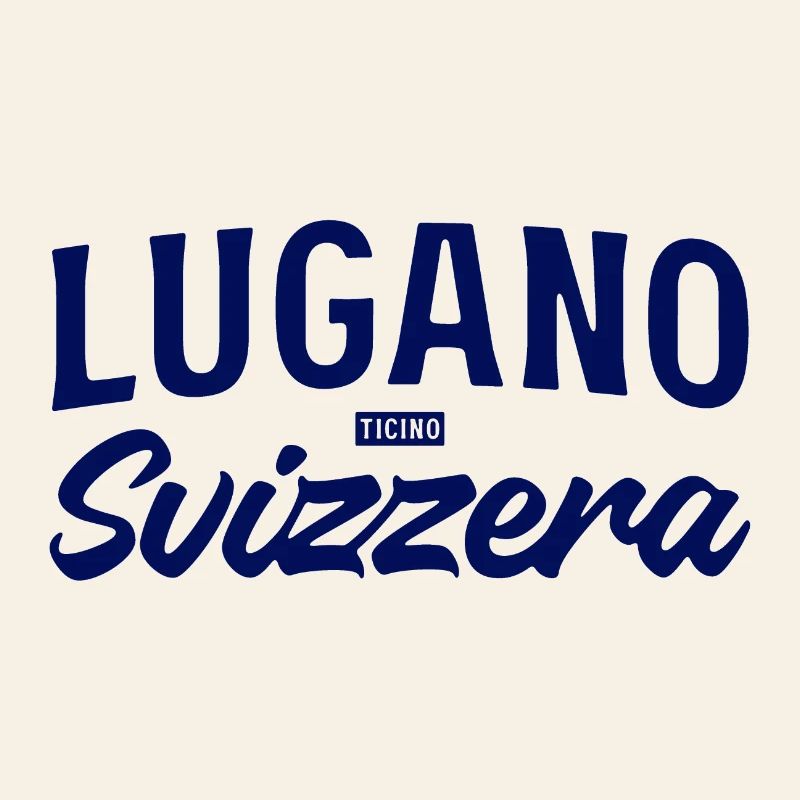 Lugano Svizzera Script Design