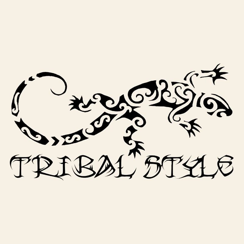 Polynesische schwarze Eidechse