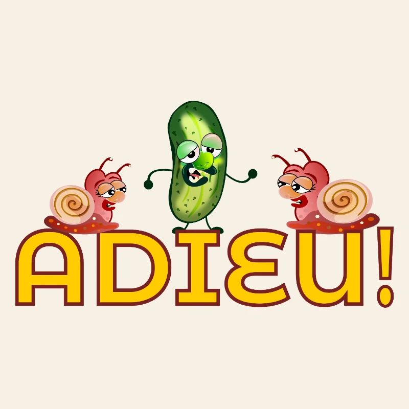 Fête d'adieu Escargots Cornichons Concombre