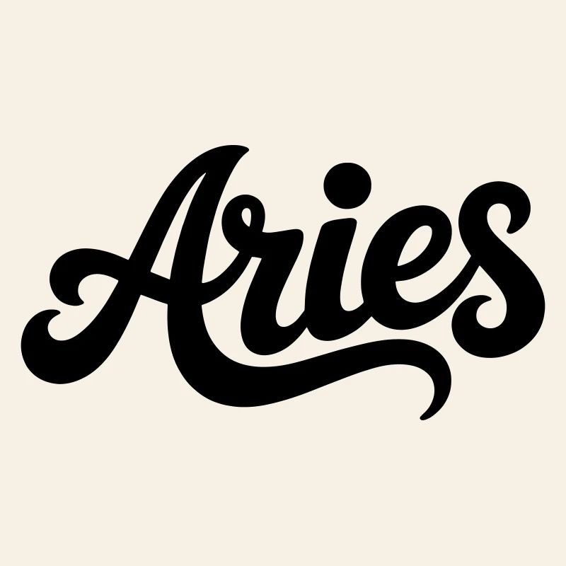 Widder - Sternzeichen Design