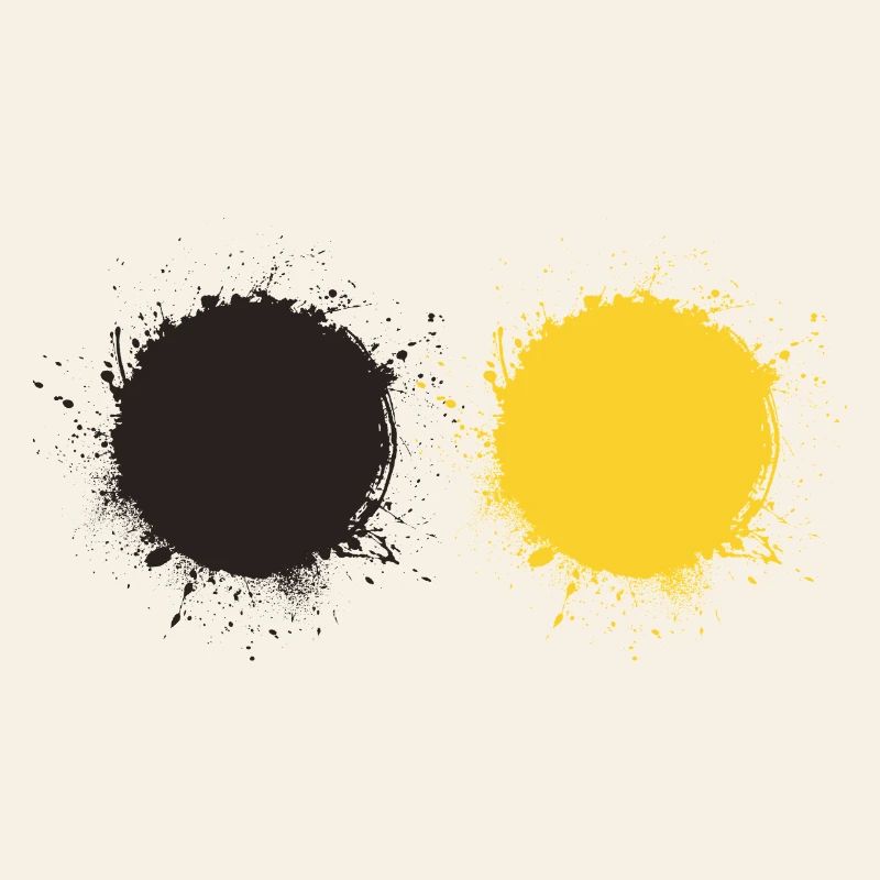 Noir et jaune