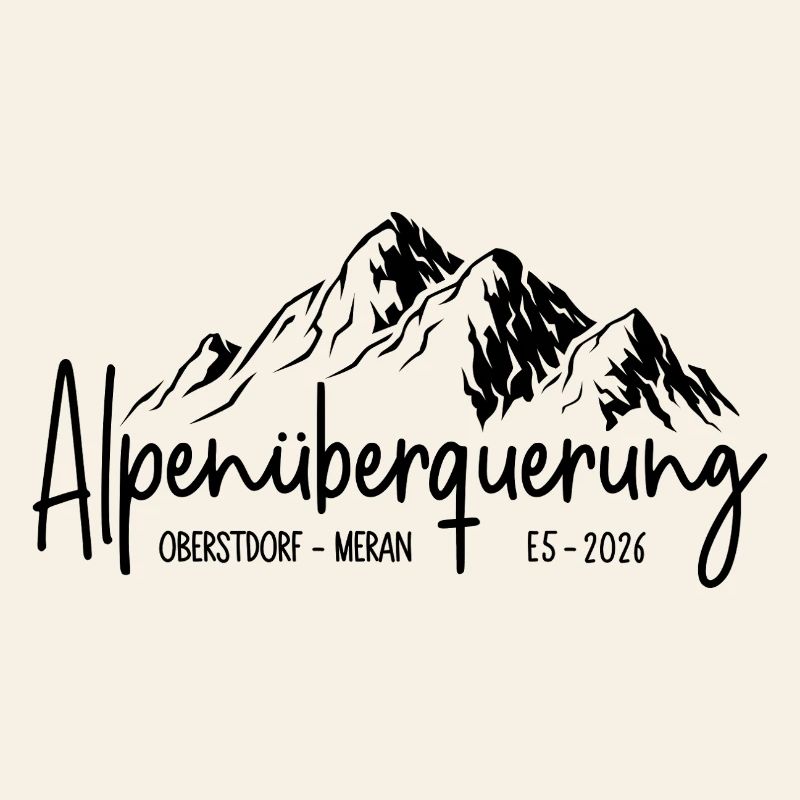 Crossing the Alps E5 2026 / Oberstdorf - Merano