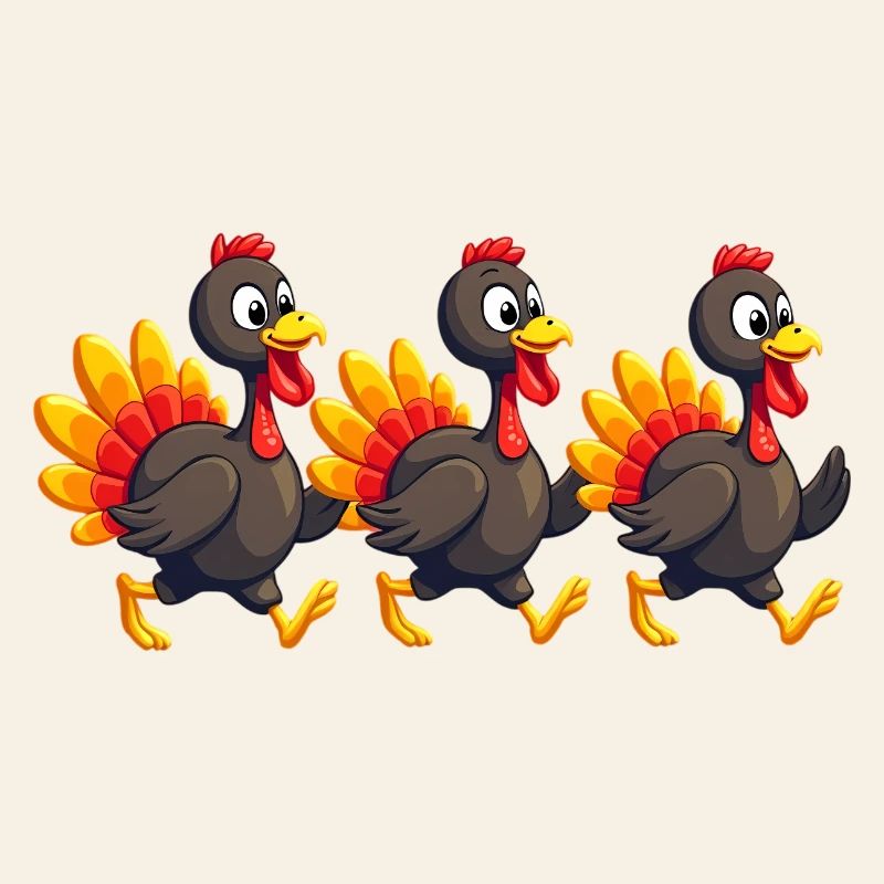 Bébé dinde de Thanksgiving