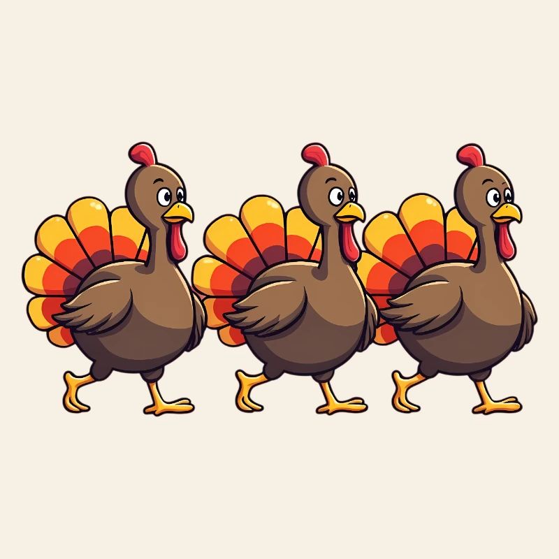 Bébé dinde de Thanksgiving