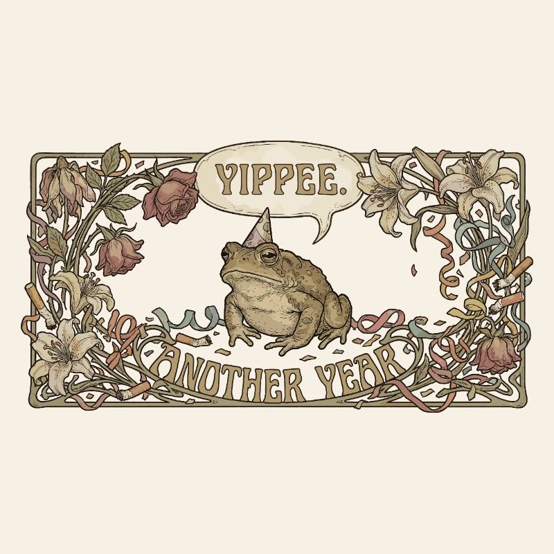 Yippee Another Year Toad