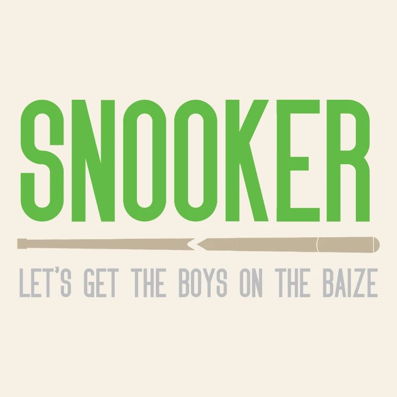 Snooker - Let's get the.boys on the baize