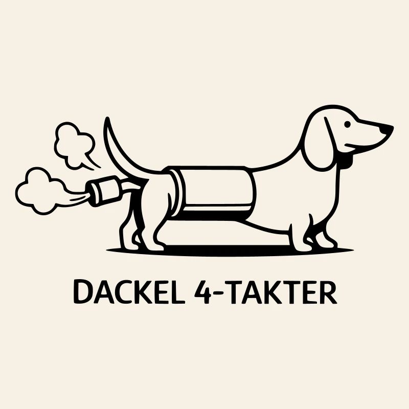 Dachshund Four-Stroke Dog