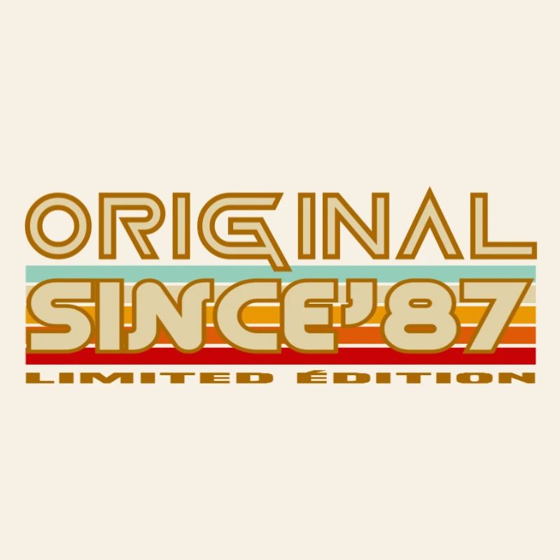 Original since 87 Édition limitée