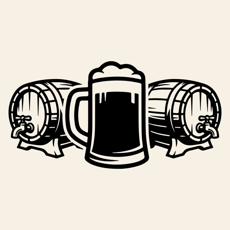 Bierfass Symbol Bier