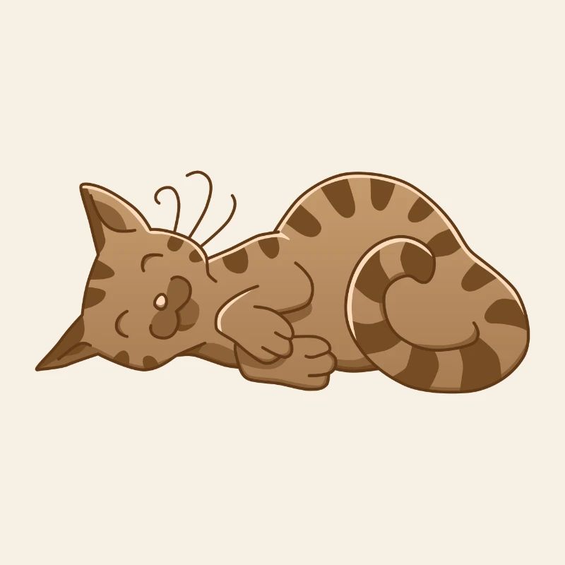 sleeping cat