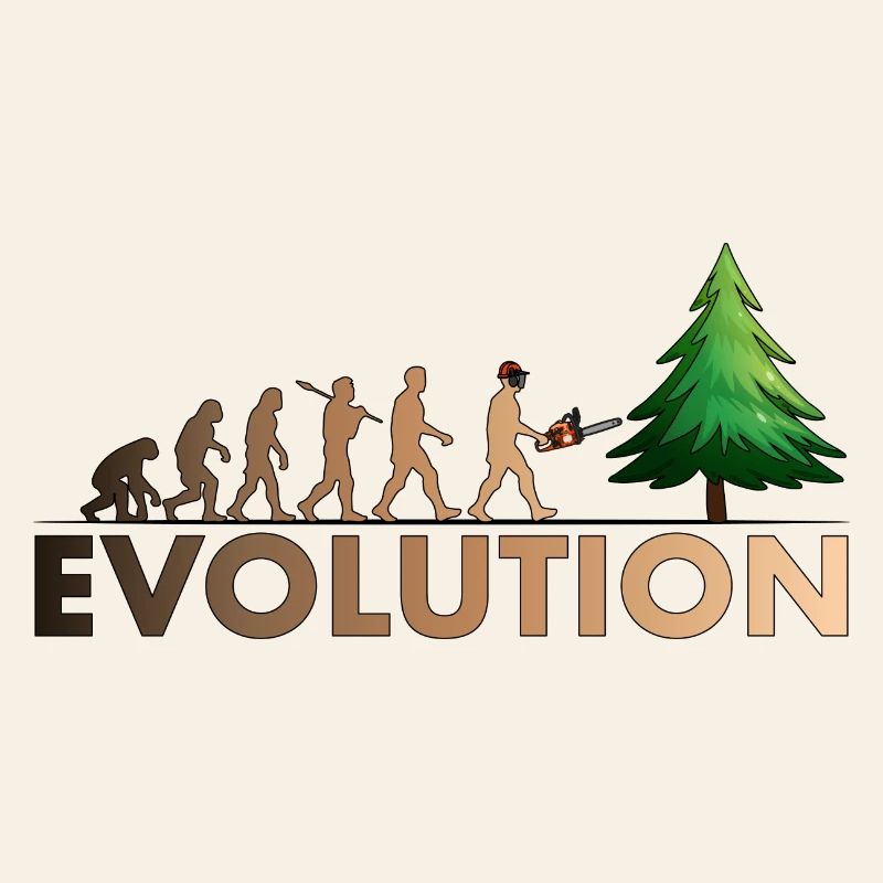 Kettensägen Evolution Farbe