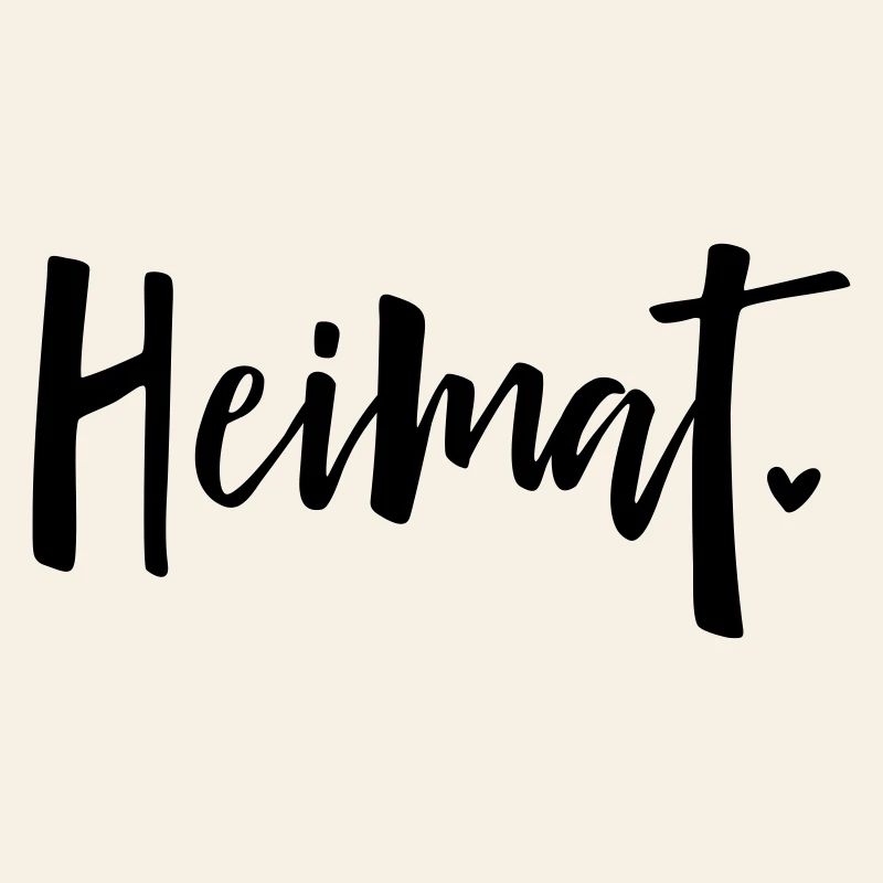 Heimat Herz Liebe Zuhause