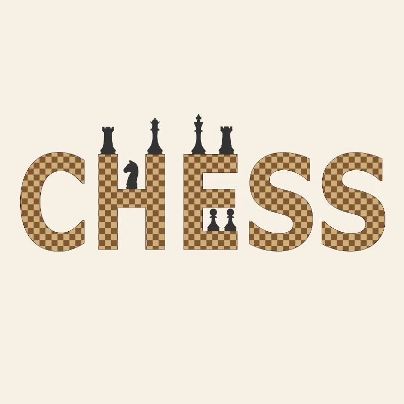 Echecs à la silhouette contrastée