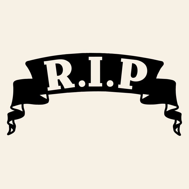 Bannière RIP du ruban
