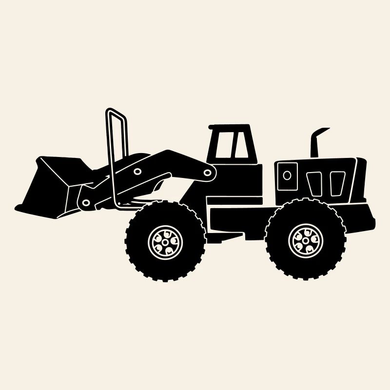 Transparent Bulldozer