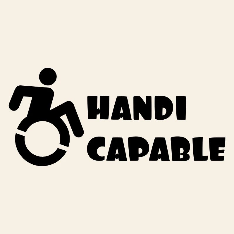 Rollstuhlkompetenz, Behindertenhumor #