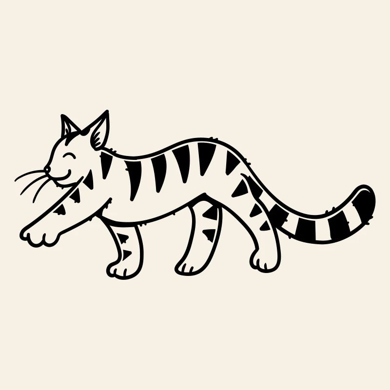 Chaton de dessin animé