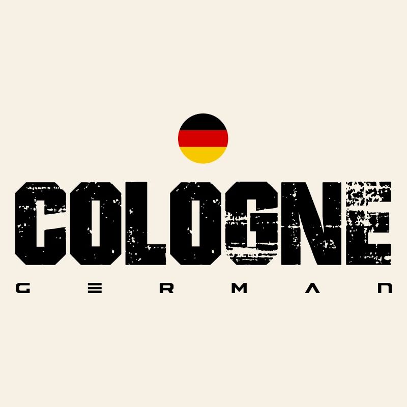 German Flag Crest Circle