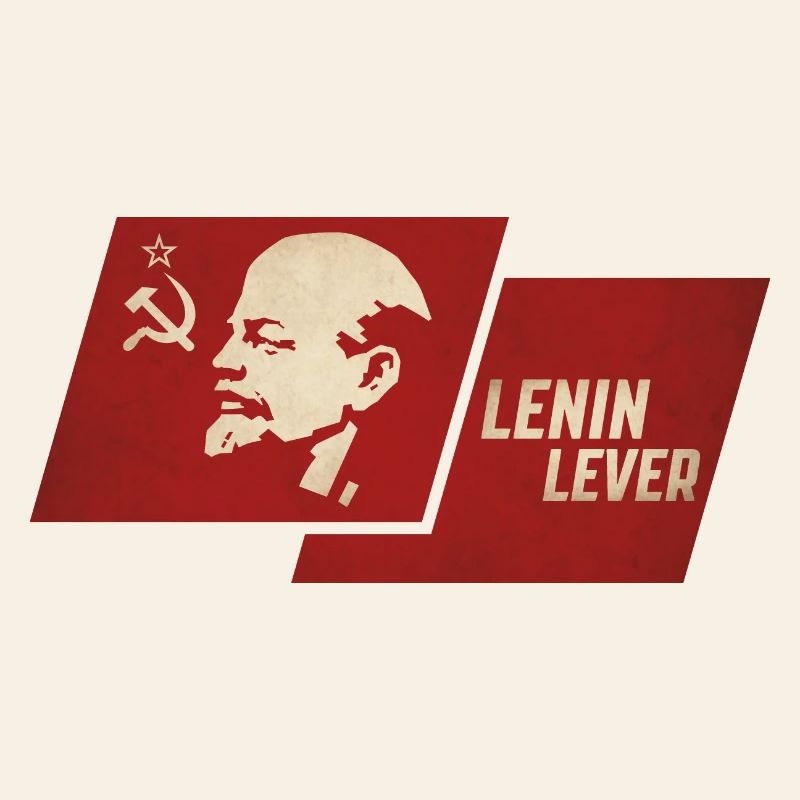 Lenin Lever Flag