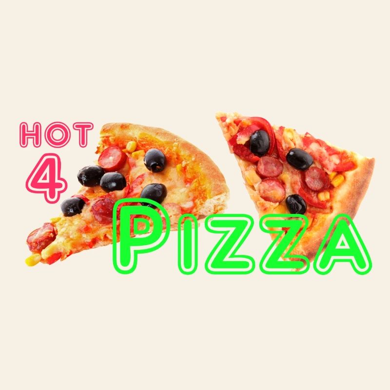 Hot 4 Pizza 🍕 Pizza Theme Clothes for Lovers