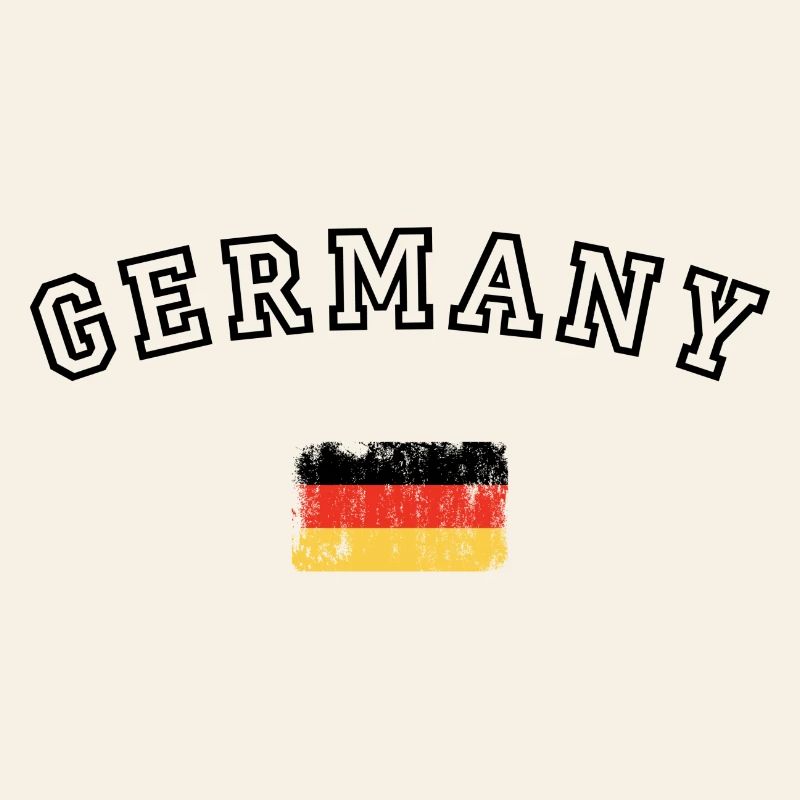 German Flag Stripes Pop Art