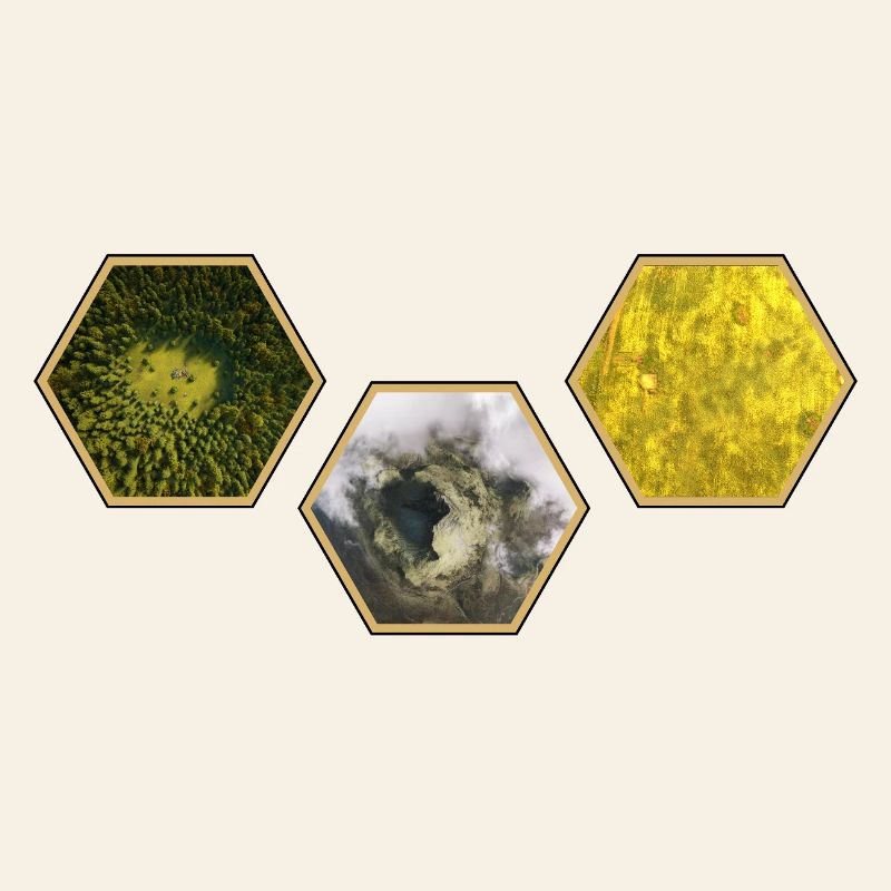 Les colons de Catan Hexagone Design