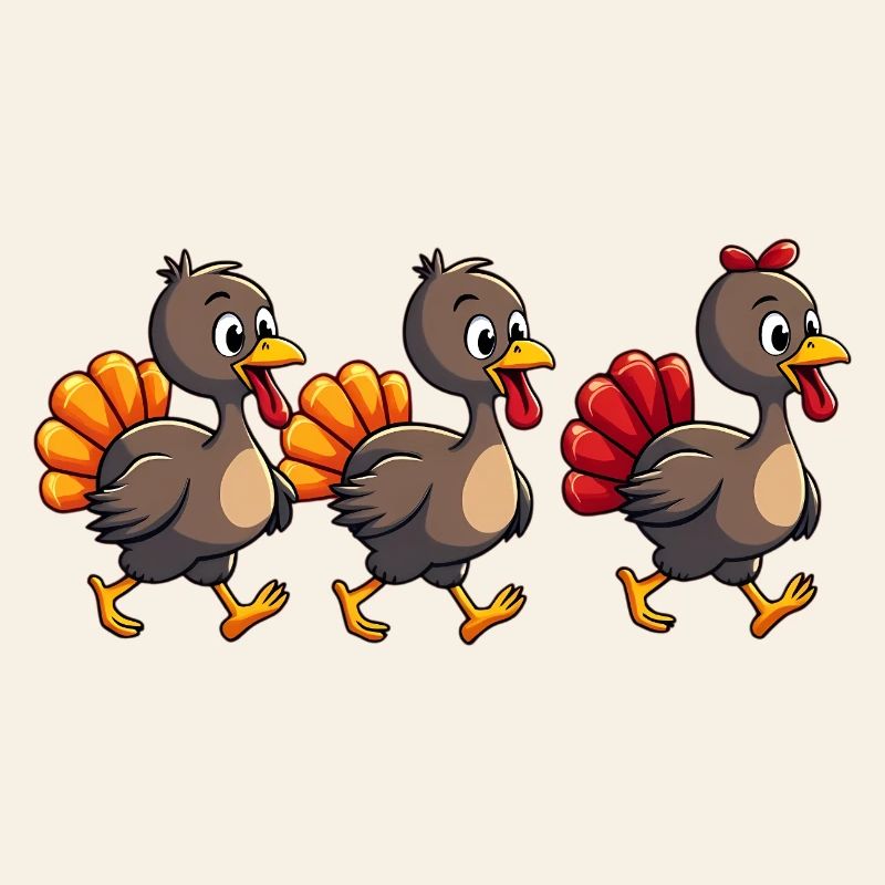 Bébé dinde de Thanksgiving