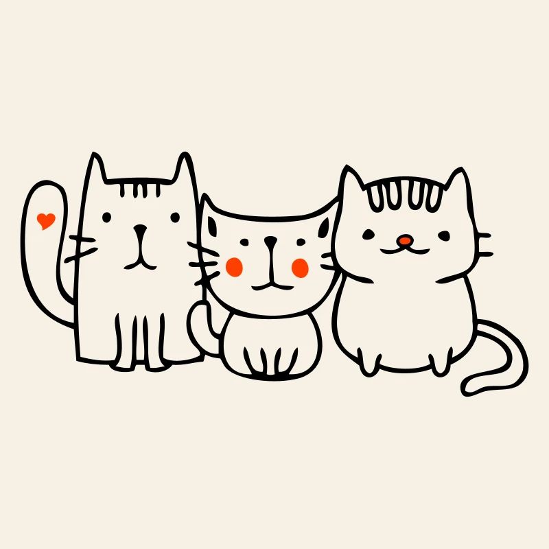 Trois petits chats