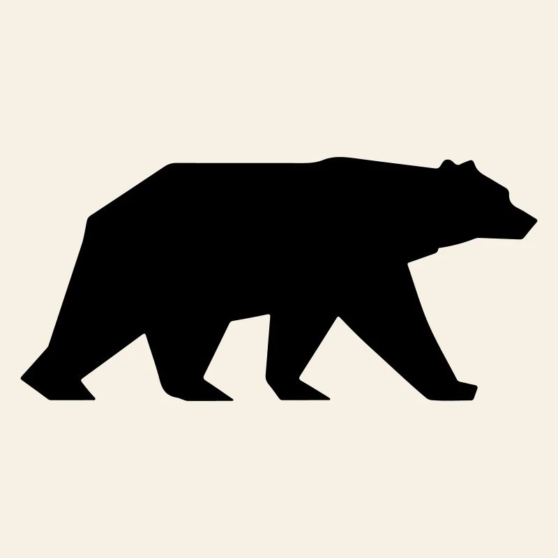 Icône de silhouette d’ours