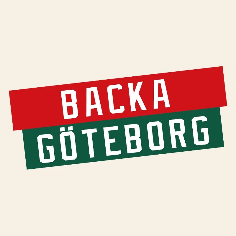 Backa Göteborg Diagonaltext