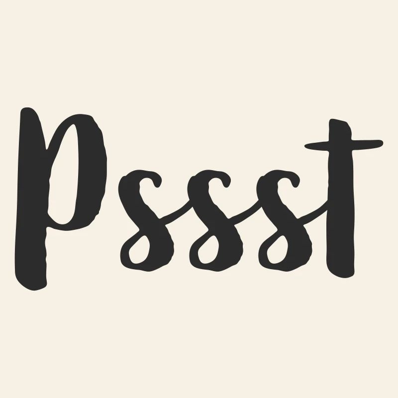 Pssst - Ruhe bitte