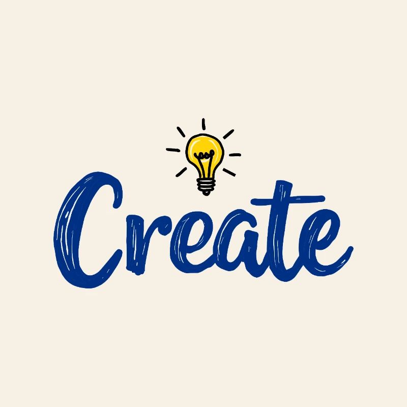 Create Lettering with Glowing Light Bulb