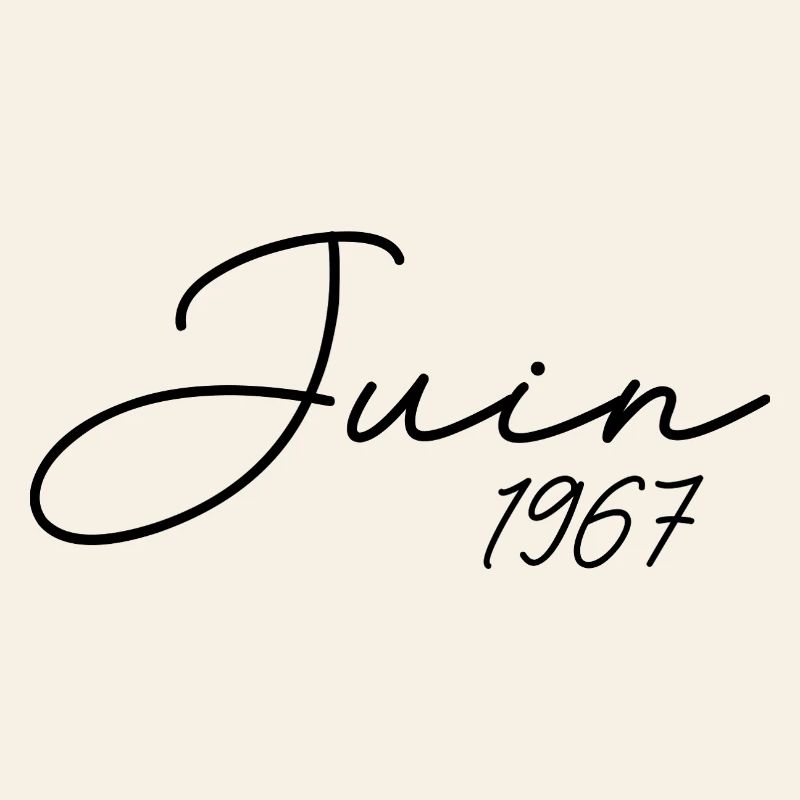 Geburtstag 1967 Juni 1967 Geschenk Juni 1967