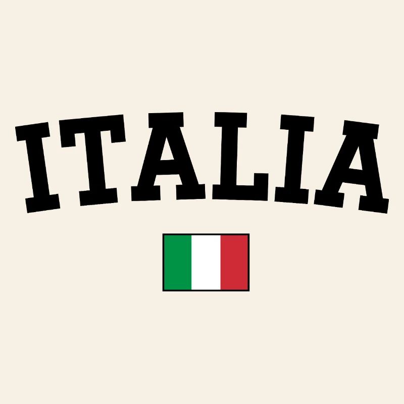 Drapeau italien Noir