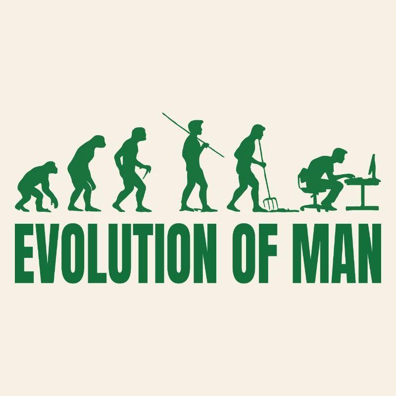 Evolution of Man Programmierer IT