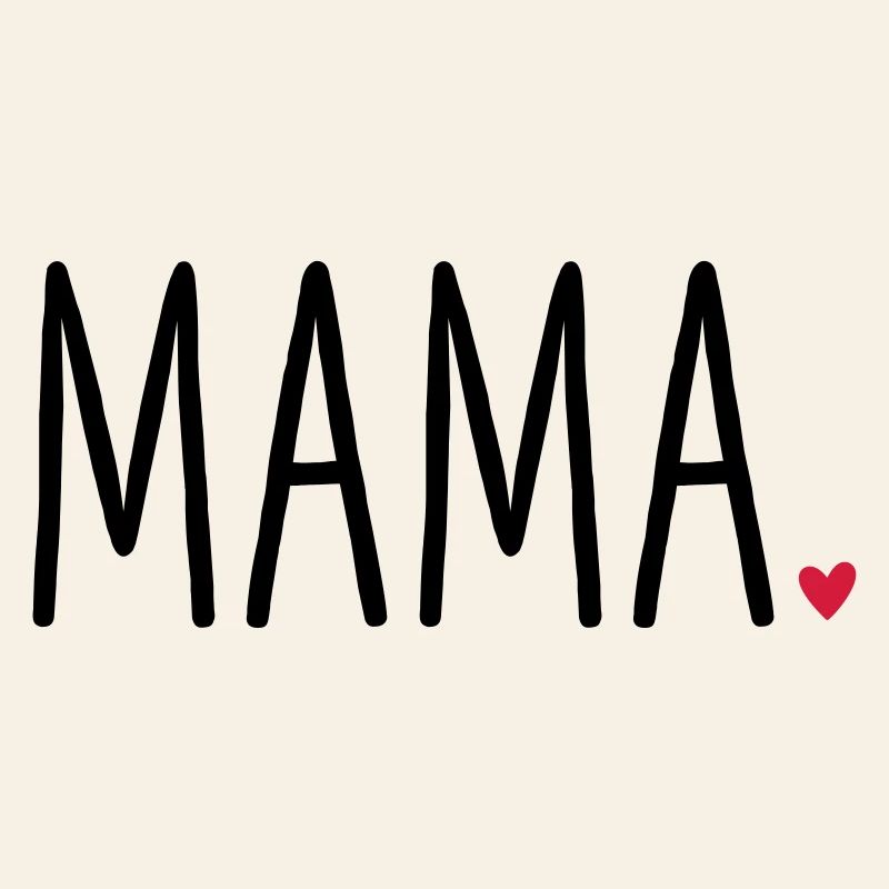 Mama Herz - Geschenk Muttertag Kind Liebe