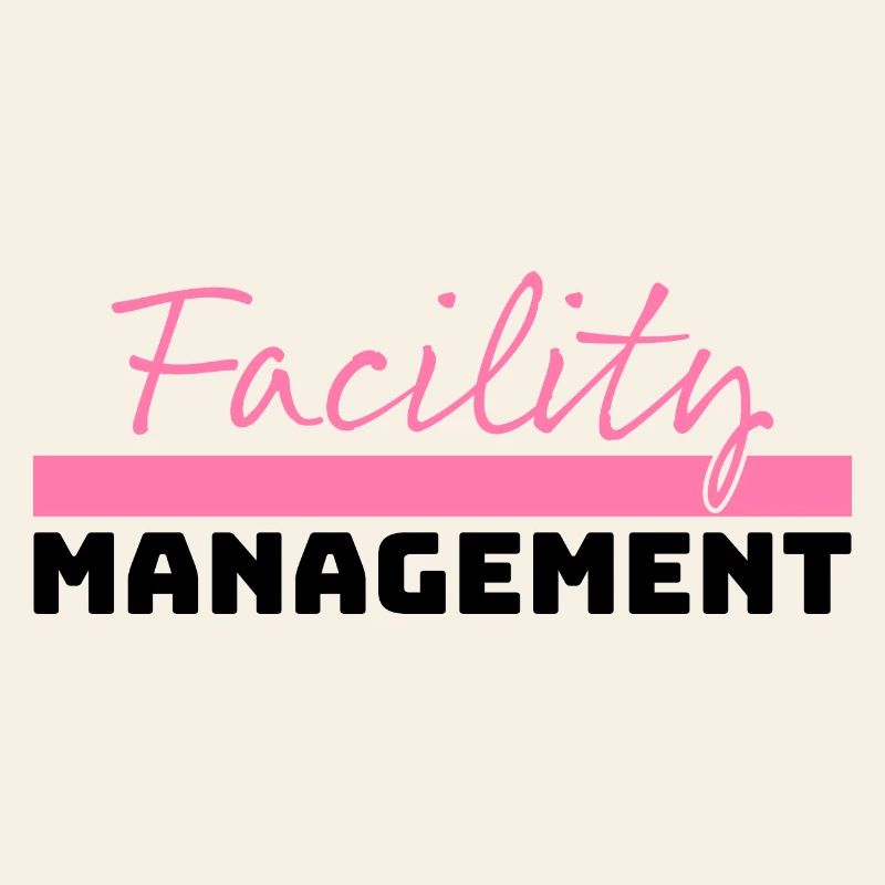 Tshirt Facility Management pink black