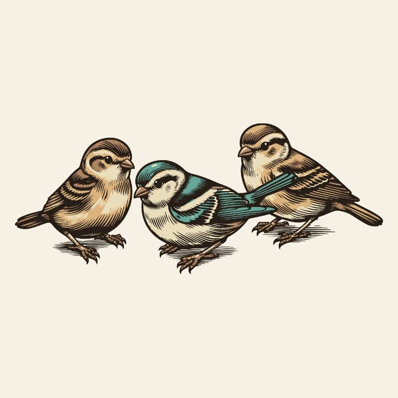Trois petits oiseaux