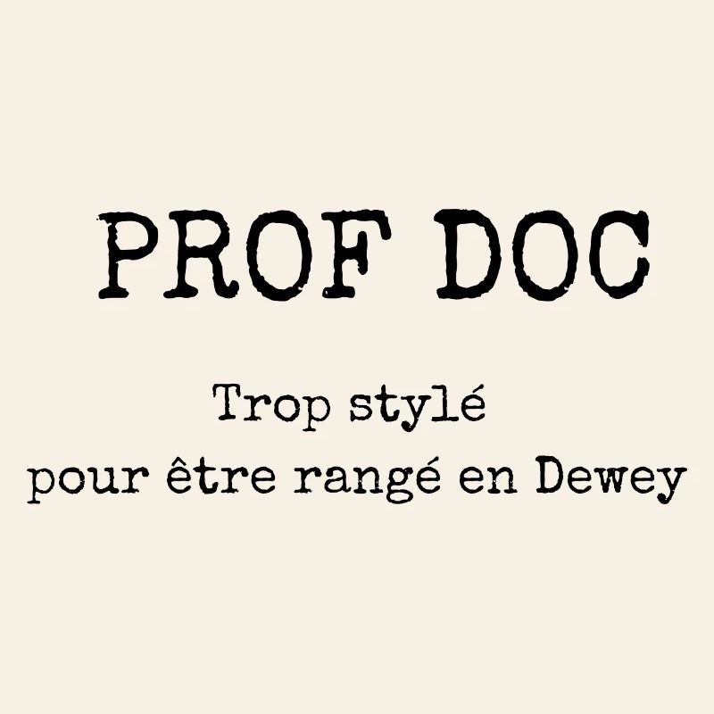 Cadeau prof doc CDI humour